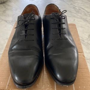 Black Derby shoes from Meermin (Spanish)